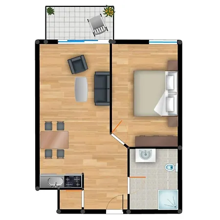 Apartmán Residenz Am Balmer - Bs 45 Mit Wellnessbereich